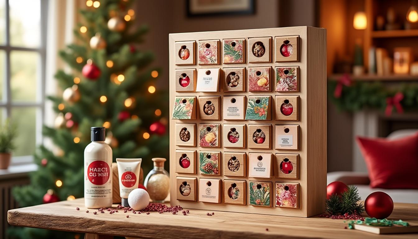 découvrez la magie de décembre avec le calendrier de l'avent the body shop. enrichissez votre routine beauté chaque jour avec des surprises éthiques, des soins naturels et des produits emblématiques qui apportent éclat et bien-être à votre peau. faites de cette période festive un moment de pampering exceptionnel!