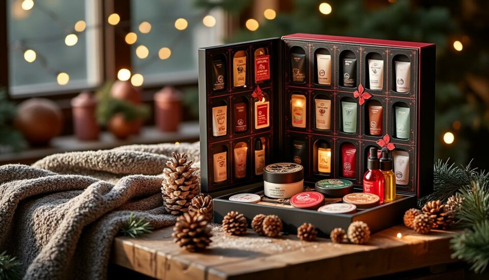 découvrez la magie de décembre avec le calendrier de l'avent the body shop. intégrez des soins essentiels et des surprises beauté dans votre routine quotidienne pour un mois festif et rempli de bien-être.