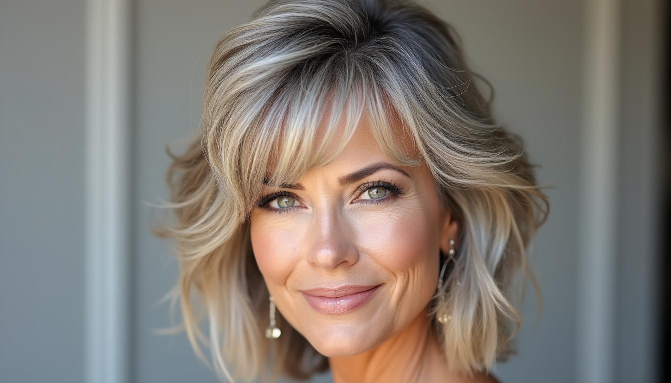 découvrez nos astuces de coiffage faciles pour sublimer votre coupe mi-long dégradé effilé avec frange, spécialement conçue pour les femmes de 60 ans. apprenez à mettre en valeur votre style tout en restant moderne et élégante.
