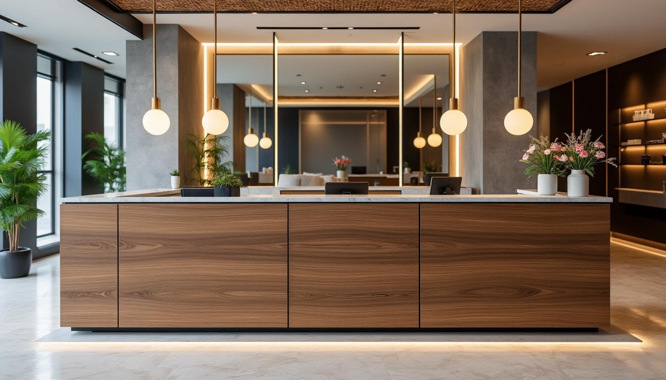 découvrez comment une banque d'accueil bien conçue pour institut de beauté peut améliorer l'expérience client, en alliant accueil chaleureux, organisation optimale et ambiance professionnelle.