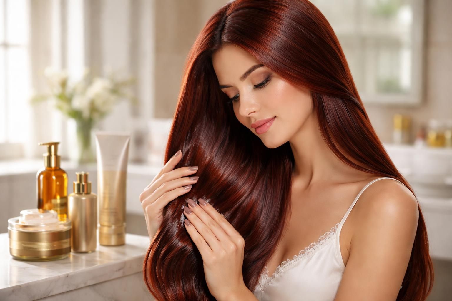 découvrez comment entretenir et patiner vos cheveux couleur acajou pour préserver leur éclat naturel et leur intensité sur le long terme.