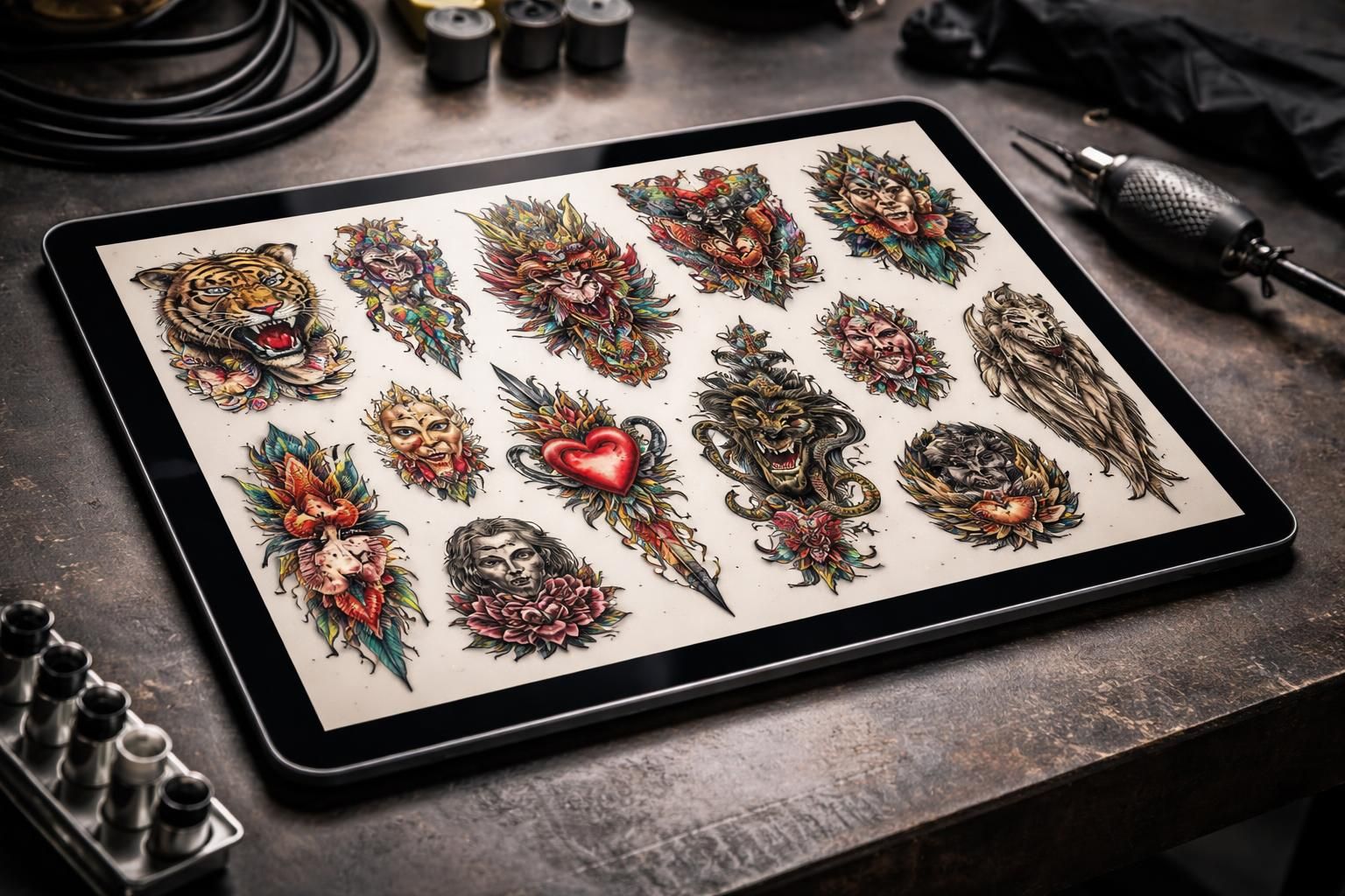 découvrez comment l'ipad révolutionne le tatouage en affichant les flashs comme une galerie premium, offrant une expérience visuelle immersive et de haute qualité aux amateurs et professionnels.
