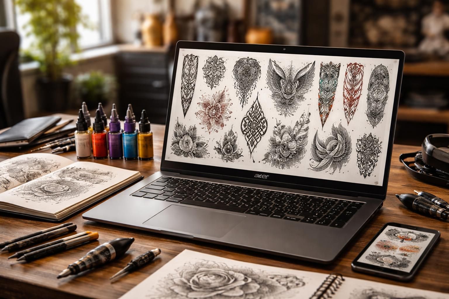 découvrez comment exporter facilement des planches flash de tatouage en haute définition sur votre pc portable acer grâce à nos astuces pratiques et rapides.