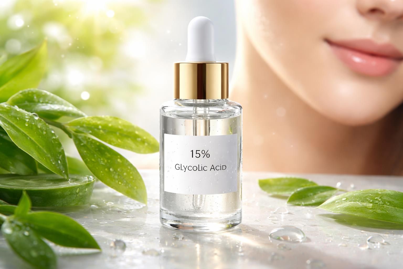 découvrez les avantages des produits contenant 15% d'acide glycolique pour une peau éclatante, une meilleure exfoliation et un teint uniforme.
