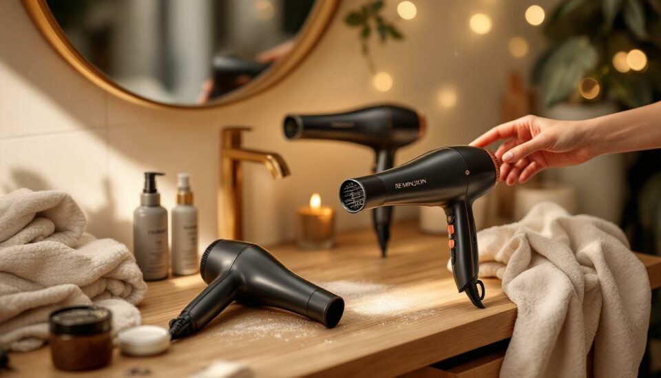 découvrez notre sélection des meilleurs sèche-cheveux remington, alliant performance et technologie avancée. trouvez le modèle idéal pour un séchage rapide et un coiffage parfait tout en préservant la santé de vos cheveux.