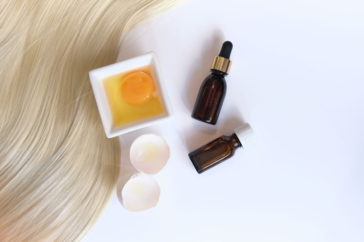 Shampoing maison à base d'œuf pour des cheveux en bonne santé — free download