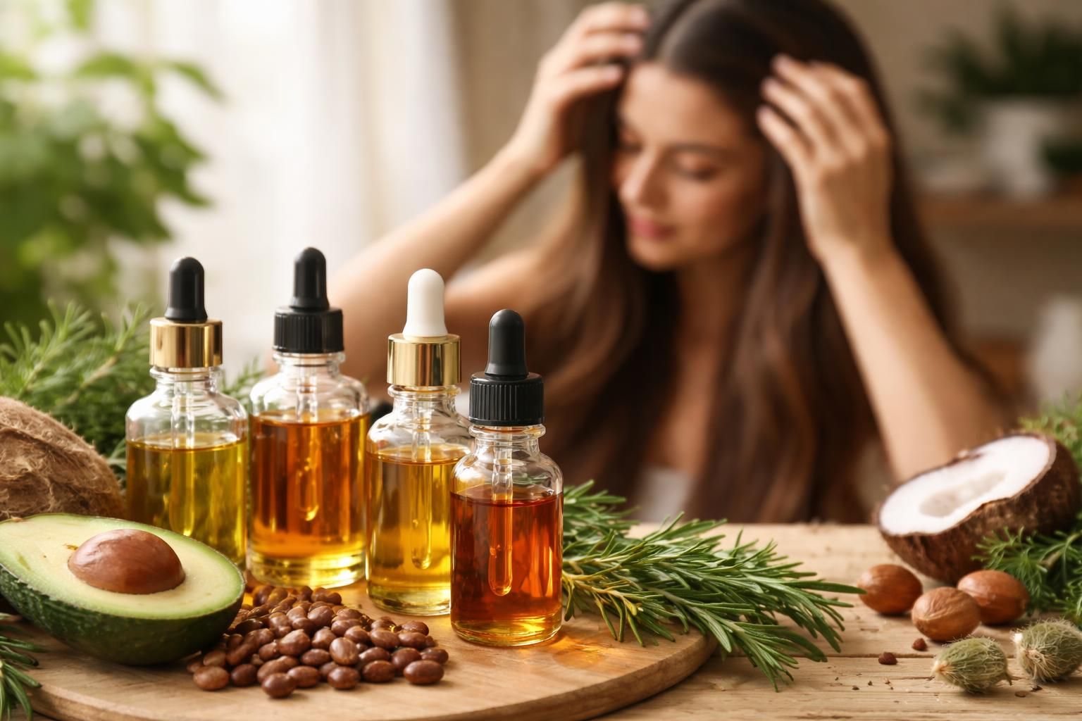 découvrez quelle huile choisir pour stimuler la pousse des cheveux et obtenir une chevelure saine et renforcée. conseils d'utilisation et bienfaits expliqués.