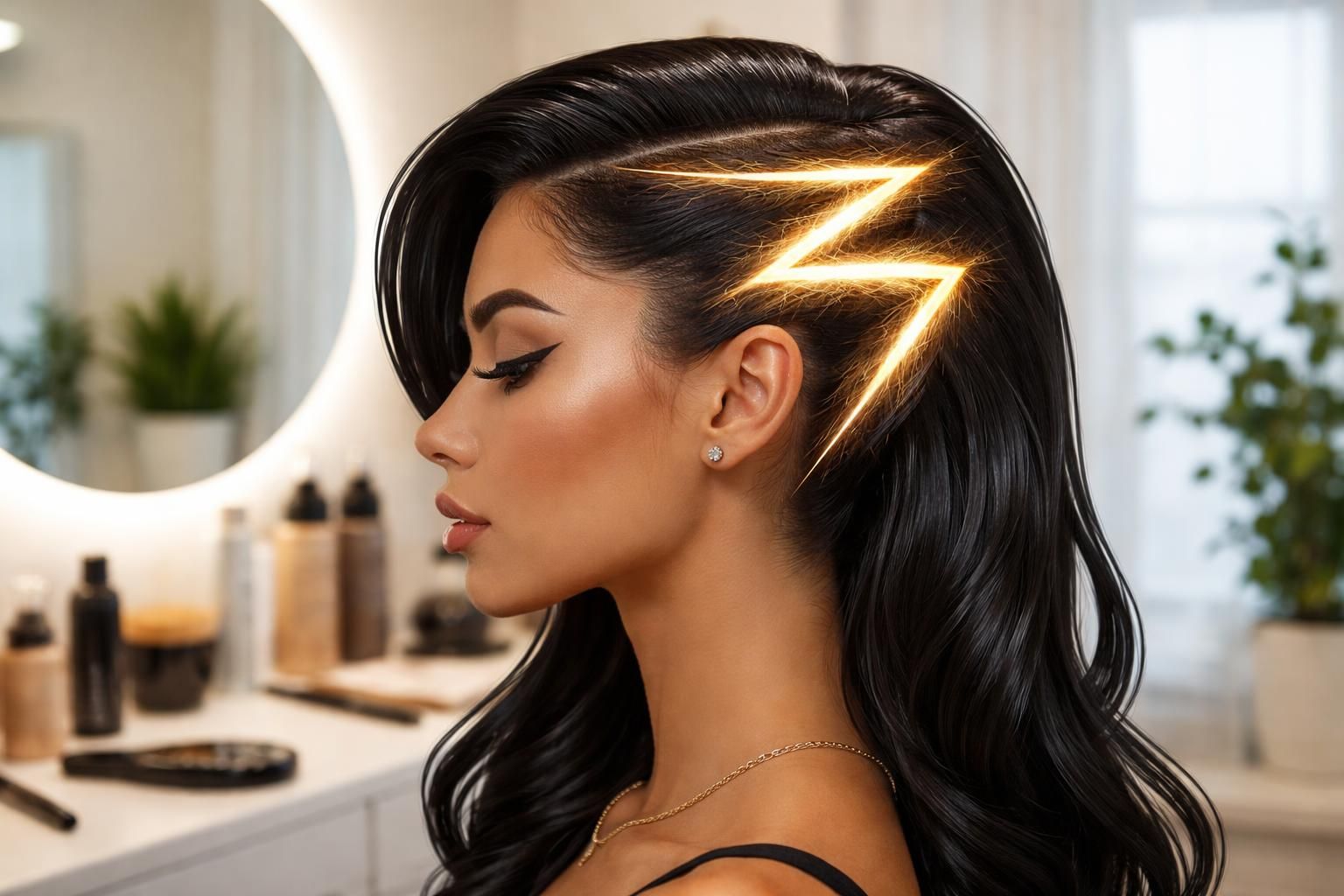découvrez nos astuces pour réussir vos traits de cheveux z avec éclair à la maison et obtenir un résultat professionnel facilement.