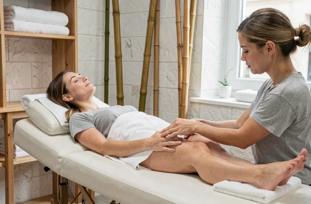 Soin des pieds et massage dans un spa du 17e arrondissement de Paris chez Etoiles Spa