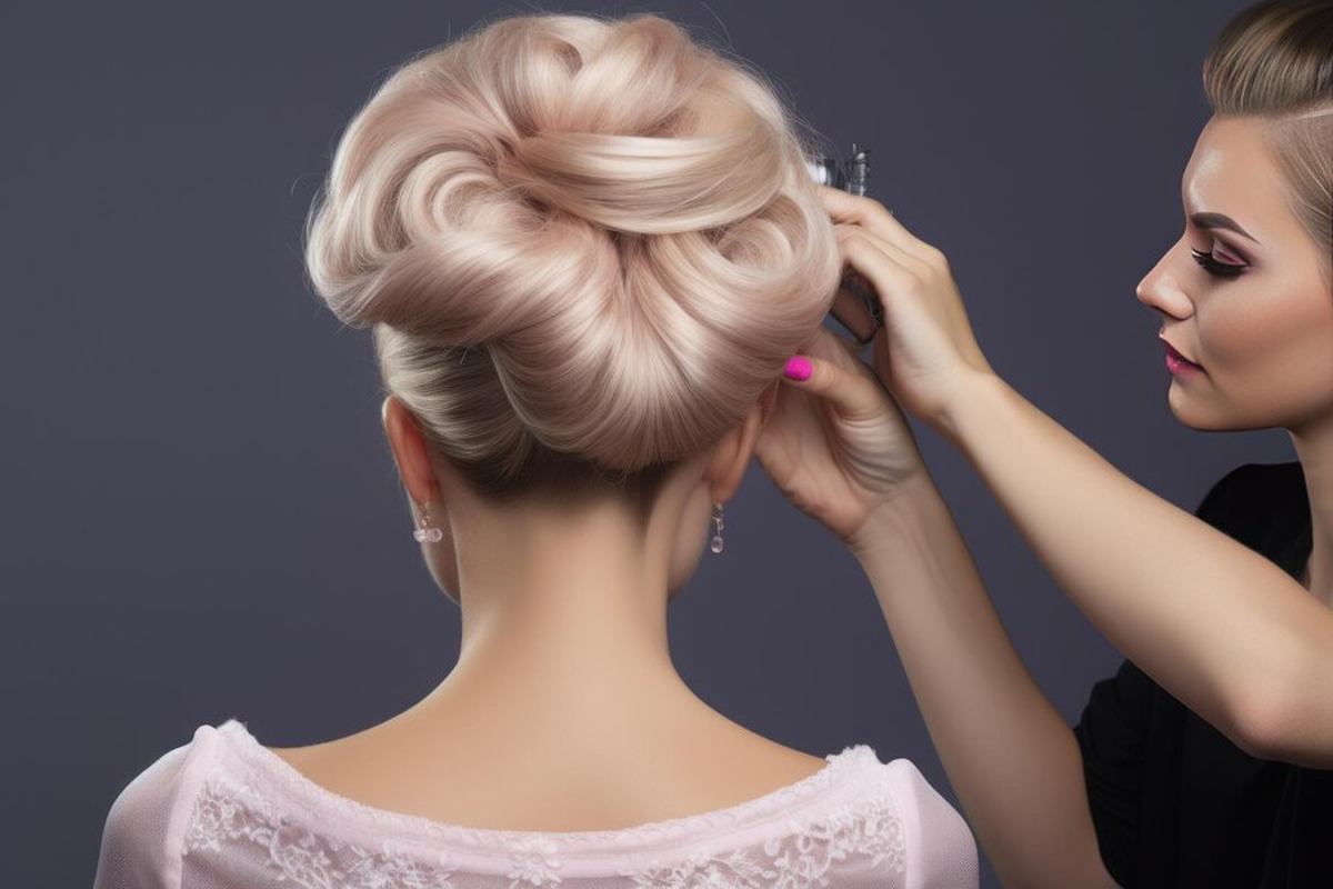 faire chignon