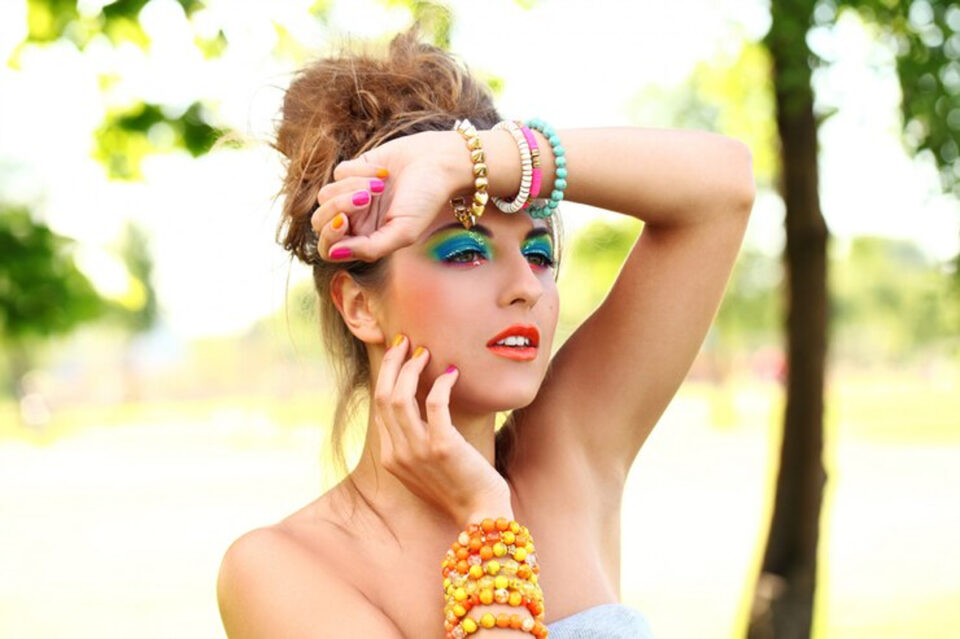 maquillage hippie