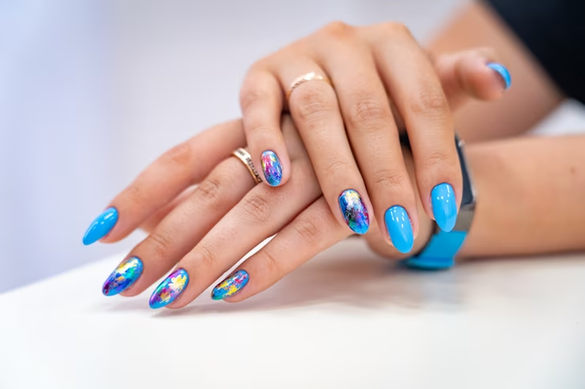 ongles fête